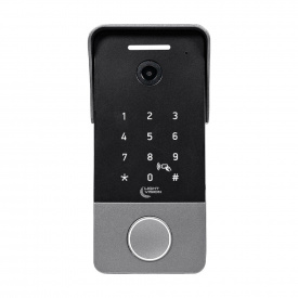 Відеопанель Light Vision RIO FHD(KEY) SIlver зі зчитувачем Mifare та клавіатурою срібний (82-00243)