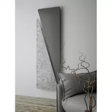Полотенцесушитель водяной Hotech Triade 1800x600 дизайнерский, серый