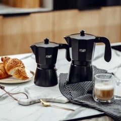 Кавоварка гейзерна 320 мл Adler AD 4421 Black Київ
