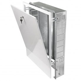 Коллекторный шкаф ECO Technology ШКВ-1 580x480 интегрированный, сталь
