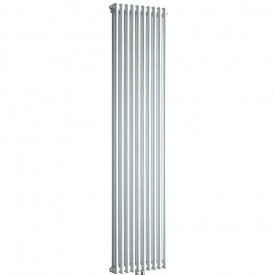 Дизайнерский радиатор ISAN Atol C2 V 1500х450 вертикальный, белый матовый