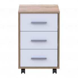 Тумба Doros Т3 Дуб Евок/Білий ДСП 43х42х66.4 (41901068)