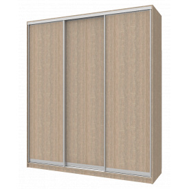 Шафа купе Doros Сіті 24 Дуб Cонома 3 ДСП 208х60х240 (42001001)
