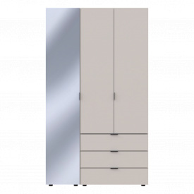 Шафа для одягу Doros Гелар Кашемір 2ДСП/Дзеркало 116.5х49.5х203.4 (80737655)