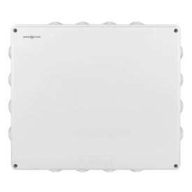 Розподільна коробка GreenVision зовнішня з резинками 400х350х120