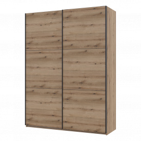 Шафа купе Doros G-Caiser Дуб Евок 2 ДСП / 3 частини 180х60х240 (80737748)