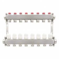 Коллектор теплого пола Polmark 1″3/4″ c 8 выходами