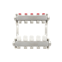 Коллектор теплого пола Polmark 1″3/4″ c 5 выходами Київ