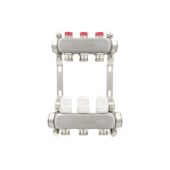 Коллектор теплого пола Polmark 1″3/4″ c 3 выходами Фастів