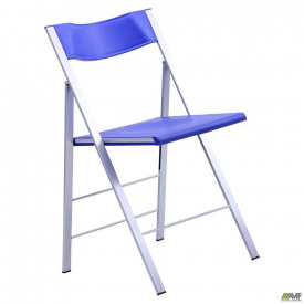 Стілець складаний Ібіца алюм пластик синій