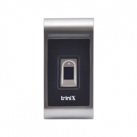 Біометричний антивандальний термінал Trinix TRR-1102MFI(WF) зі зчитувачем відбитків пальців і карт Mifare