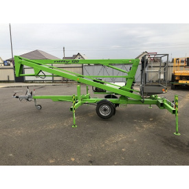 Коленчатый подъемник прицепной электрический