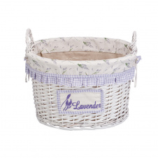 Корзина плетеная Natural House Лаванда с ручками 45х32х30 см (EW-24 L)