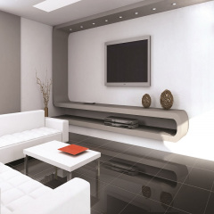 Плитка MEGAGRES BLACK POL 6603 9х600х600 мм Кропивницький