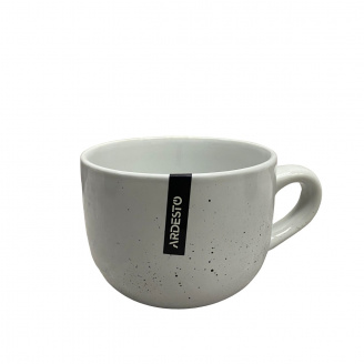 Чашка керамічна 480 мл Ardesto Bagheria Bright white AR2948WGC