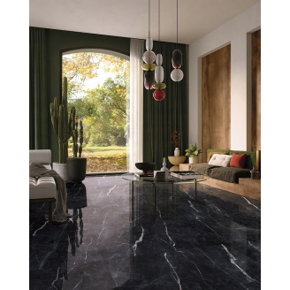 Плитка CERAMICA DESEO PHANTOM MOONBLACK EC730 9х1200х600 мм