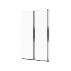 Шторка для ванны Excellent Fliper 140х80 в правый угол, хром (KAAX.1309.800.PR) Чернівці