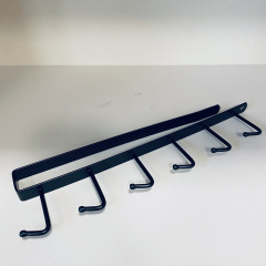 Вешалка навесная Stenson 00406 26,5x7 см Черный Киев
