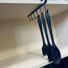 Вешалка навесная Stenson 00406 26,5x7 см Черный Киев