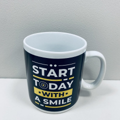 Чашка керамическая OLens 3235 800 мл Start today with a smile XXL Тернополь