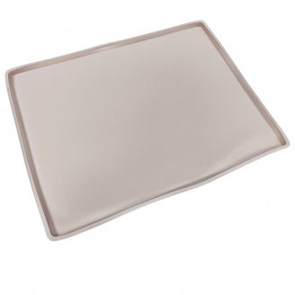 Коврик-деко с бортиком Stenson MH-3308 37x30x1 см Персиковый