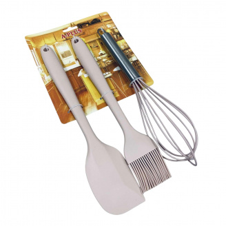 Набір силіконових аксесуарів A-PLUS 1903 3 шт Рожевий