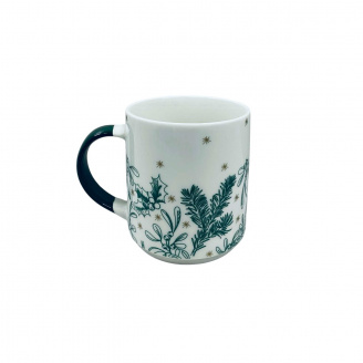 Чашка фарфоровая Vittora VT-C-236330 330 мл Неожиданная зима (23041)