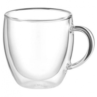 Набір чашок з подвійними стінками Ardesto AR2618BH 2 шт 180 мл Прозорий