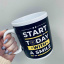 Чашка керамическая OLens 3235 800 мл Start today with a smile XXL Тернополь