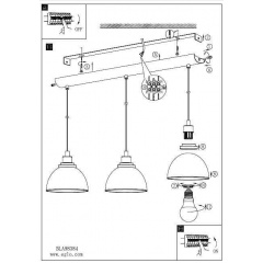 Люстра Eglo BELESER 98384 Чугуїв