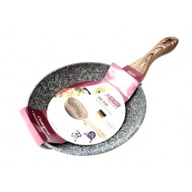 Сковорода с антипригарным покрытием Benson 24 см Серо-коричневый BN-530