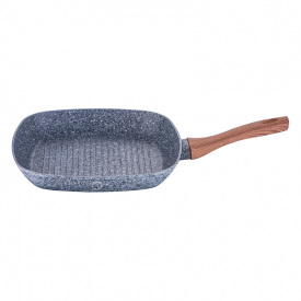 Сковорода-гриль Berlinger Haus Forest Line 28 см Сіро-коричневий BH-1208N