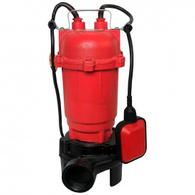 Насос фекальний Optima WQD 10-15DF з ріжучим механізмом, 1.3кВт