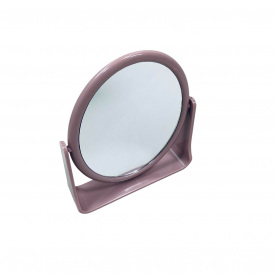 Дзеркало косметичне A-PLUS 23R 13,3x16,9 см Рожевий