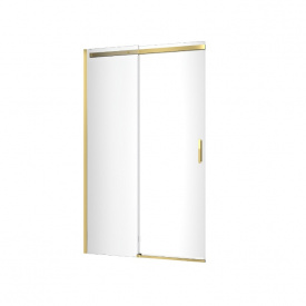 Душевая дверь Excellent Rols 200х120 раздвижная, золотая глянцевая (KAEX.2612.K.1200.GL)