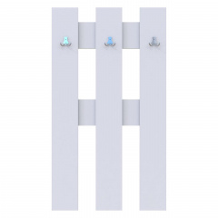 Вішалка для одягу Doros Н1 Білий 65х3,2х115 (41510008) Володарськ-Волинський