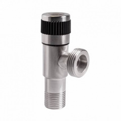 Кран угловой сантехнический HydroTherm M3 1/2”х3/4” Кропивницкий