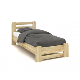 Ліжко Монтана 90х200 бук натуральний масловіск