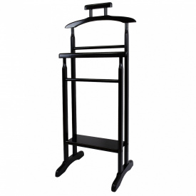 Вішалка підлогова ХАН подвійна чорний (венге)