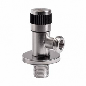 Кран угловой сантехнический HydroTherm M3 1/2”х1/2”