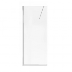Душевая перегородка Qtap Walk-In STANDARD 90x200, неподвижная, хром (STDCRM209C8) Тернопіль