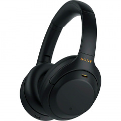 Навушники Over-ear Sony WH-1000XM4 BT 5.0, ANC, Hi-Res, AAC, LDAC, Wireless (WH1000XM4B.CE7) Ковель