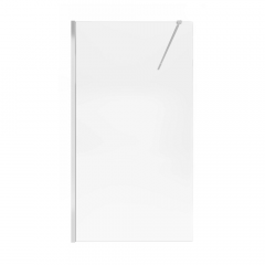 Душевая перегородка Qtap Walk-In STANDARD 110x200, неподвижная, хром (STDCRM2011C8) Київ