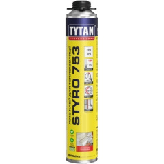 Клей-пена для теплоизоляции TYTAN Professional STYRO 753 профессиональная 750 мл Стрий