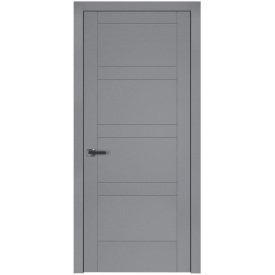 Крашеные двери межкомнатные Серая Эмаль модель 245