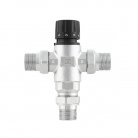 Трехходовой смесительный клапан Raftec DN25 НН латунь (RTSM03)