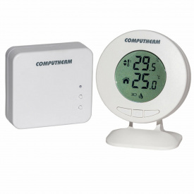 Терморегулятор для теплого пола COMPUTHERM 230В белый (T30RF)