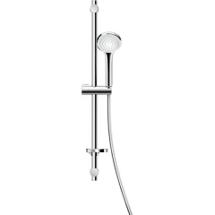 Душовий набір Nobili CHROME AD140/60CR (стійка + лійка + шланг) Буча