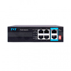 PoE-комутатор TVT 6-портовий TD-B2204S1-PEU з 4 портами PoE Ворожба
