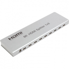 Сплітер PowerPlant HDMI 1x8 8K (HDSP8K-8) Васильків